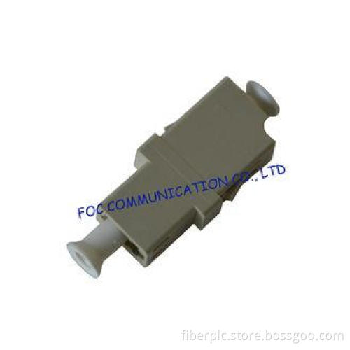 Bronze Sleeve FTTX fiber optic adaptor LC Multimode for CAT